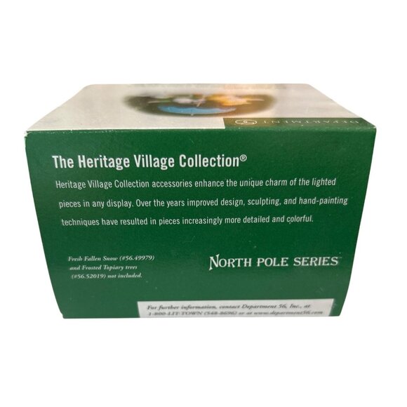 Department 56 North Pole Series Car‎ Wash Cadets Figurine - Vintage from 2001 - Picture 7 of 8